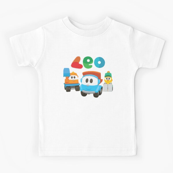 leo the truck, lifty and scoop Kids T-Shirt