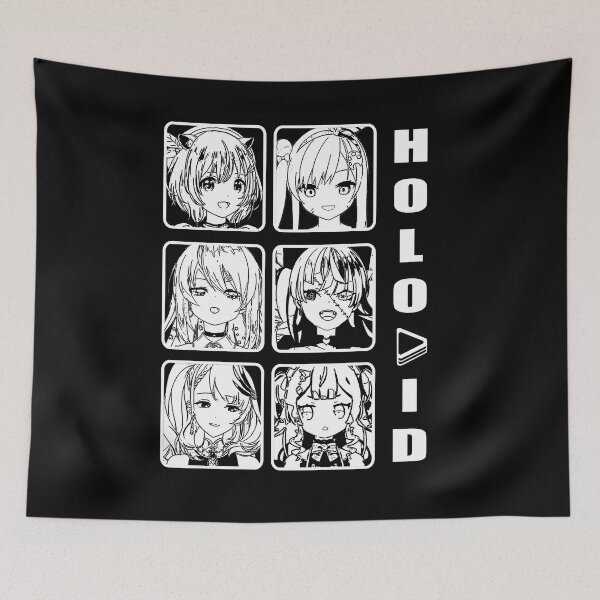 Item preview, Hololive Indonesia Grayscale designed and sold by UDTee.