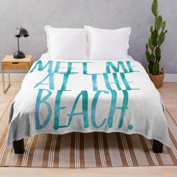 Item preview, Beautiful watercolor drawing of an inspiring beach quotation designed and sold by SilverSpiral.