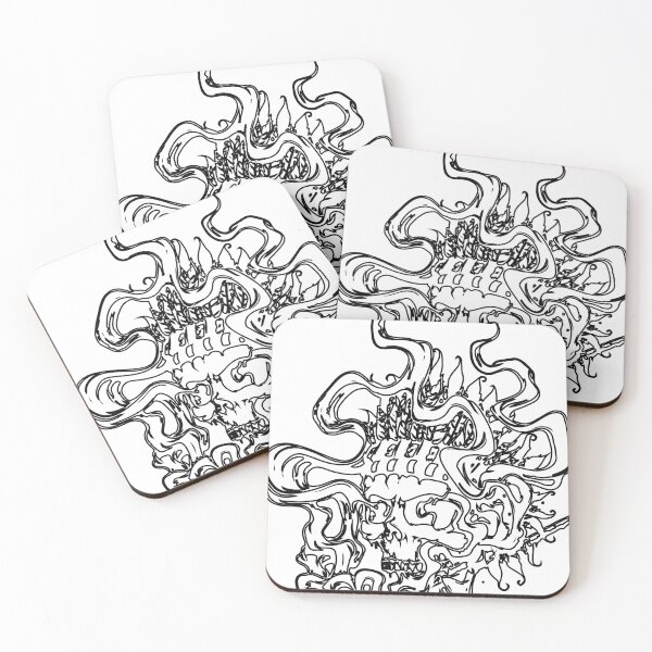 Artikelvorschau, Monster Skull Illustrator entworfen und verkauft von Hilmanku.