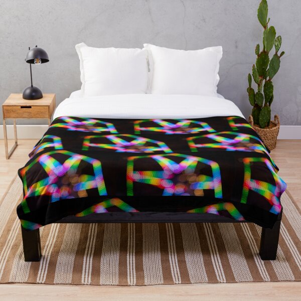 Item preview, Neon Blurred Colourful Ferris Wheel Pattern designed and sold by Crayonjar.