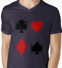 Ace of Tee. Men's V-Neck T-Shirt