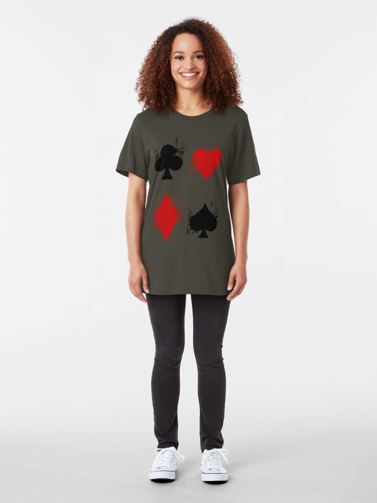 Alternate view of Ace of Tee. Slim Fit T-Shirt