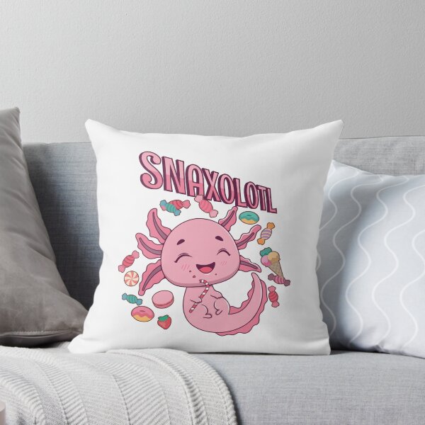 Item preview, Snaxolotl pun designed and sold by GazingNeko.