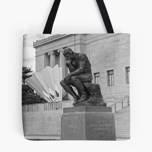 Item preview, The Thinker and The Shuttlecock BW designed and sold by Catherine Sherman.