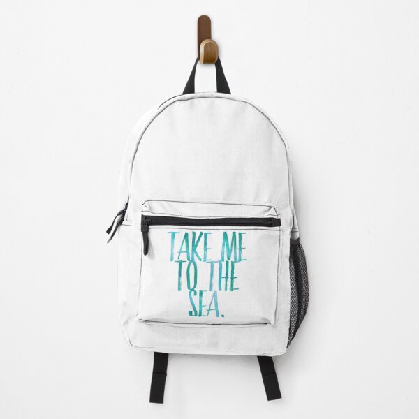 Item preview, Inspirational beach quote in beautiful watercolor designed and sold by SilverSpiral.