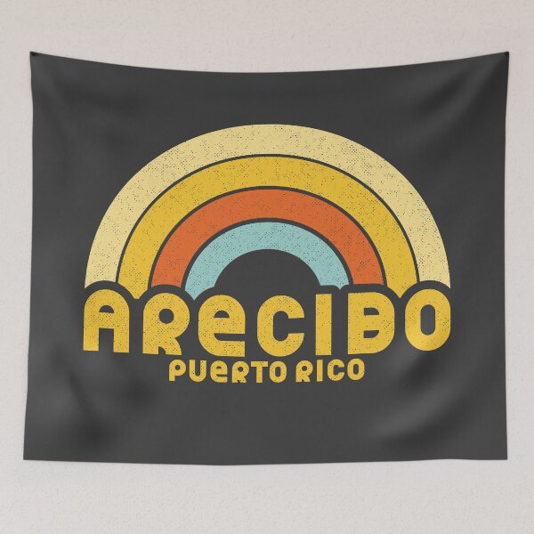 Item preview, Retro Arecibo Puerto Rico designed and sold by dk80.