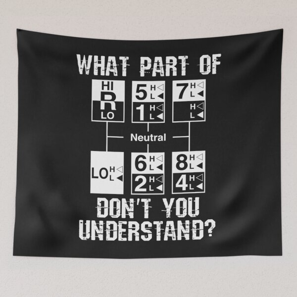 Item preview, Truck Driver Gift 18 Speed What Don't You Understand designed and sold by perimitoous.