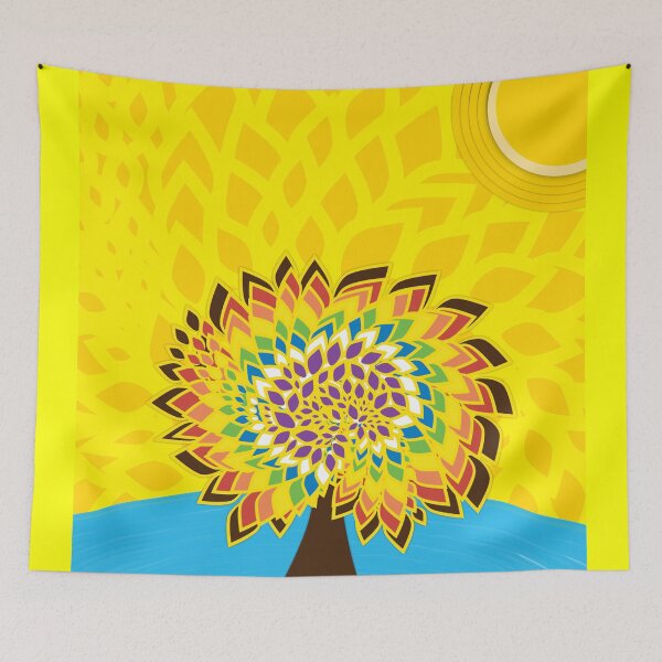 Item preview, Rainbow tree designed and sold by BorneowithLove.