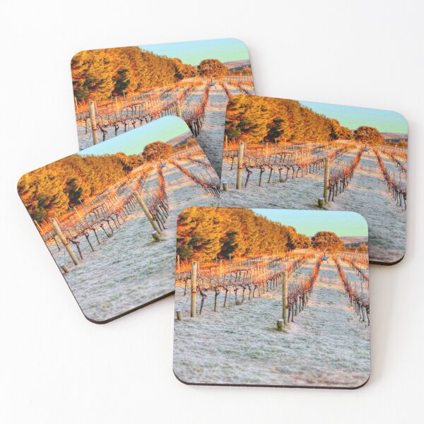 Item preview, Vineyard in Frost, Bowral, Australia designed and sold by Carolyn's Captures - Original Photohgraphy.