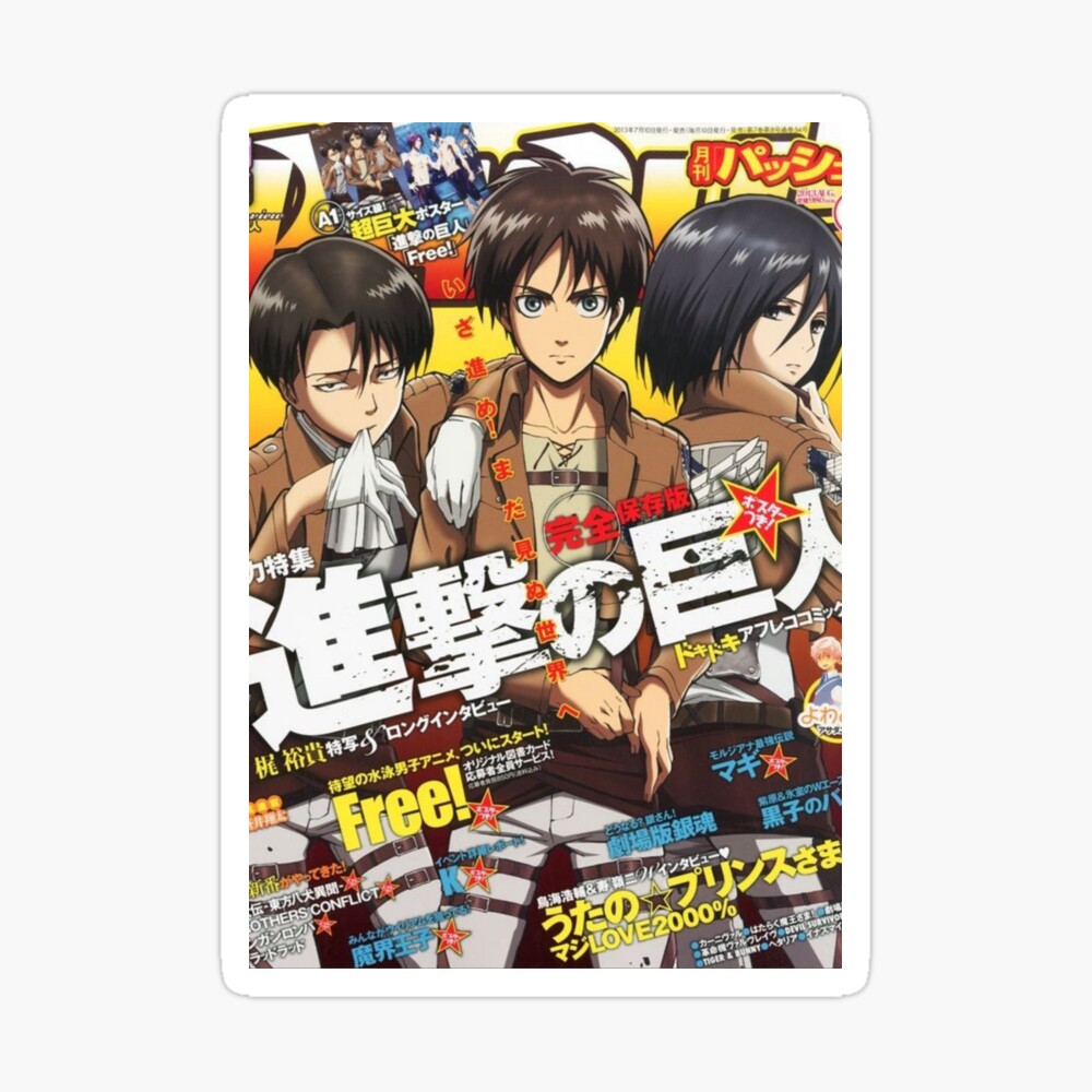 Atack On Titan Sticker By Esthersya Redbubble Atack On Titan Sticker By Esthersya Redbubble