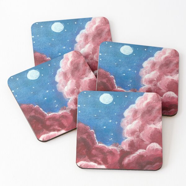 Item preview, Dreamy Clouds aesthetic painting  designed and sold by marstries.