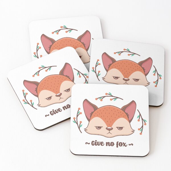 Item preview, Give no fox pun designed and sold by GazingNeko.