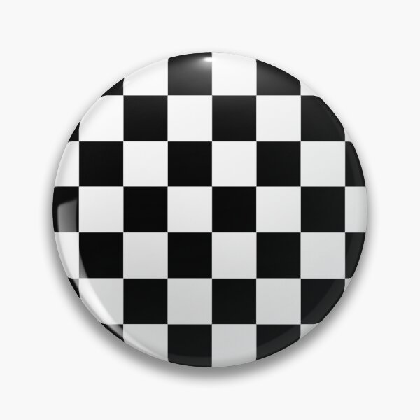 Artikelvorschau, Checkered - Black and White Checkerboard entworfen und verkauft von Moxie-POD-Shop.
