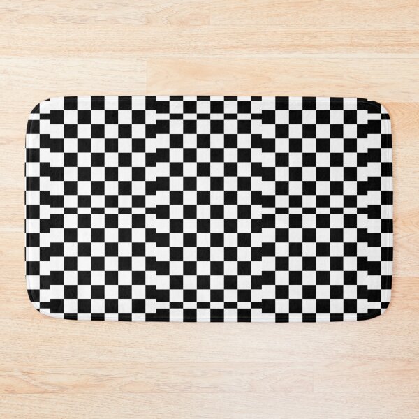Artikelvorschau, Checkered - Black and White Checkerboard entworfen und verkauft von Moxie-POD-Shop.