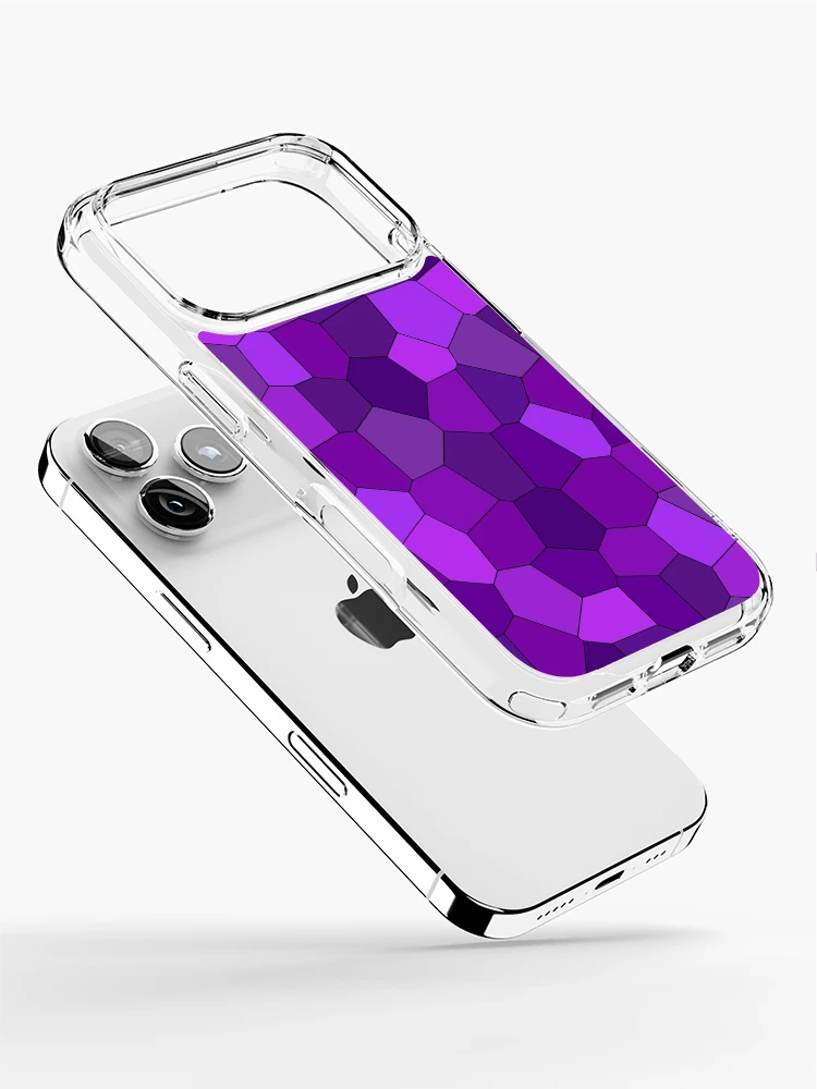 Thumbnail 2 of 5, iPhone Case, Purple Color Pattern designed and sold by MagicSpread.
