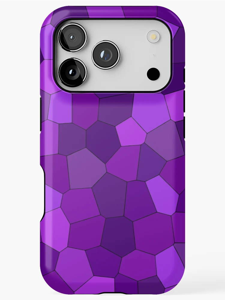 Thumbnail 1 of 4, iPhone Case, Purple Color Pattern designed and sold by MagicSpread.