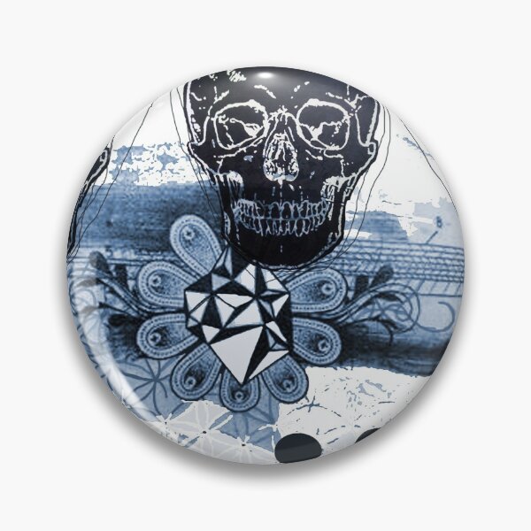 Item preview, Three Skull with Blue designed and sold by GKustomKuhl.