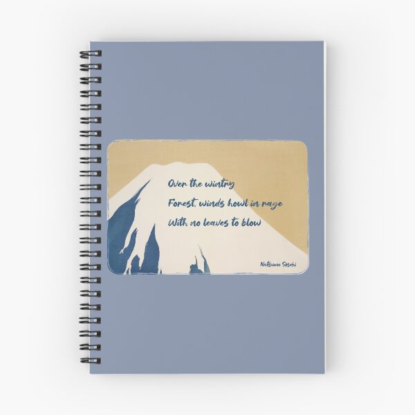 Item preview, Natsume Soseki Haiku for National Haiku Poetry Day designed and sold by Happy Puppy Print On Demand.