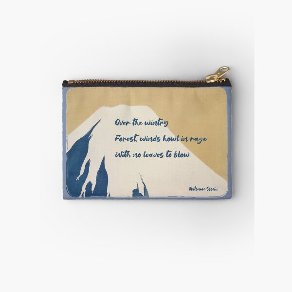 Item preview, Natsume Soseki Haiku for National Haiku Poetry Day designed and sold by Happy Puppy Print On Demand.