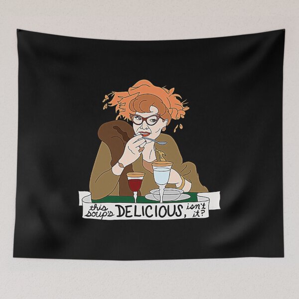 Item preview, Mrs Peacock Loves The Soup T-Shirt designed and sold by vhneverdie1955.