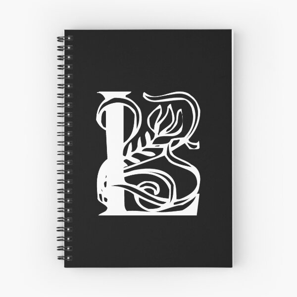 Item preview, Floral letter L designed and sold by DarkArtStudio.