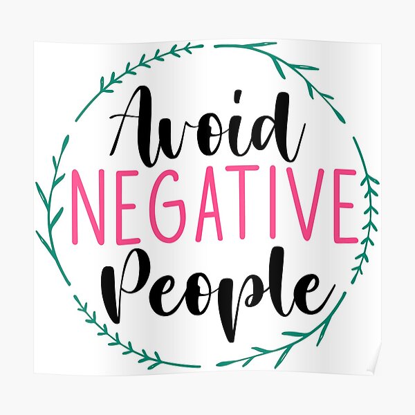 No Negative Vibes Quotes No Negative Vibes Posters | Redbubble