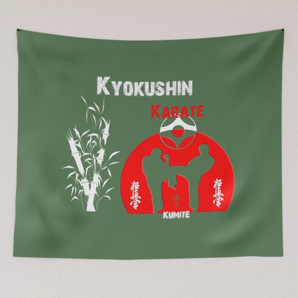 Item preview, Kyokushin Karate Red Sun Kumite - Karate Art, Martial Arts Design designed and sold by Zanshin-Art.