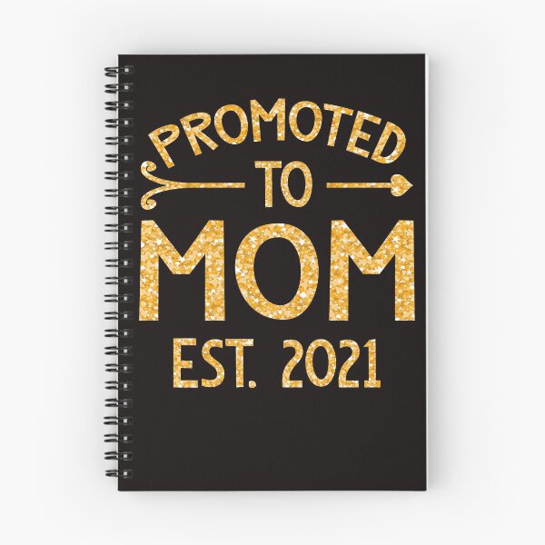 Item preview, Promoted To Mom Est 2021 Funny Mothers Day designed and sold by BiancaMoss51.