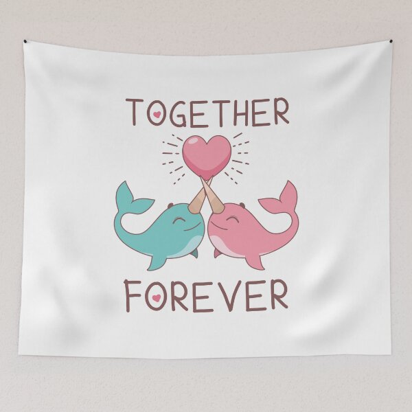 Item preview, Together forever illustration designed and sold by GazingNeko.