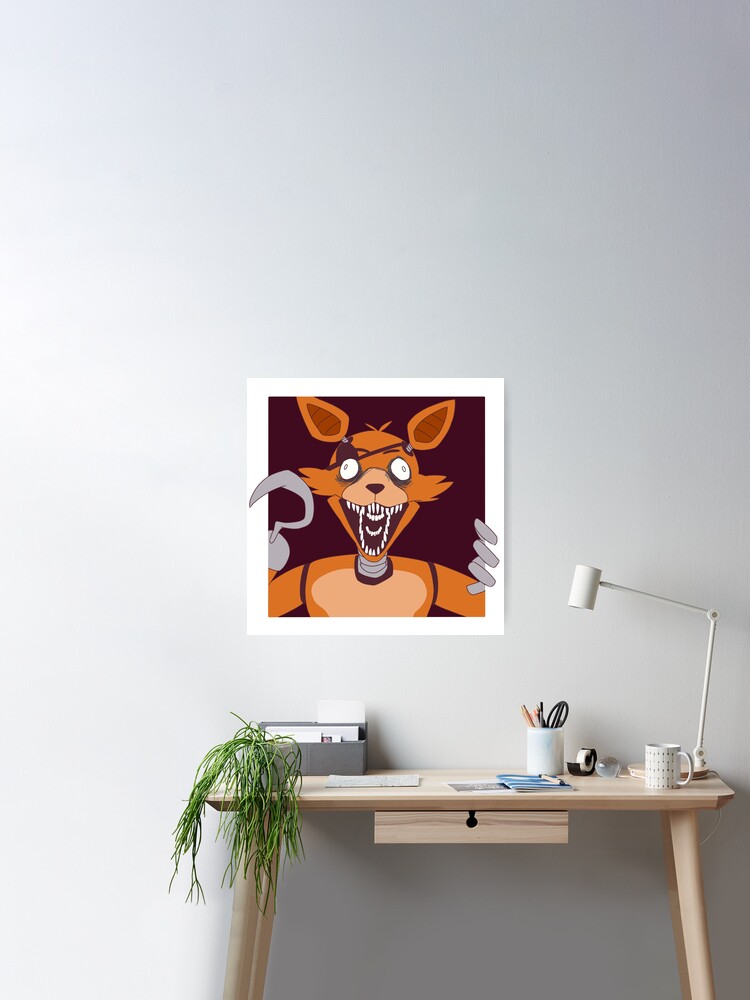 Foxy Jumpscare Poster for Sale by zelkkova