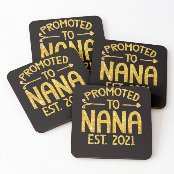 Item preview, Promoted To Nana Est 2021 Funny Mothers Day designed and sold by BiancaMoss51.