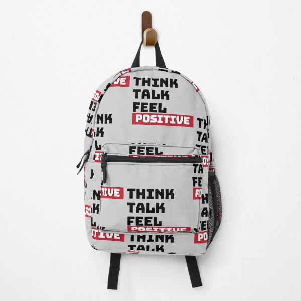 Item preview, Think, Talk, Feel, Positive motivational quote designed and sold by deeloutshirts.
