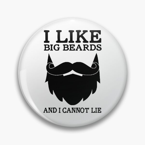 Item preview,  I Like Big Beards And I Cannot Lie Funny Beard Slogan designed and sold by sillyquestions.