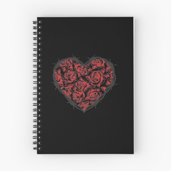 Item preview, Rose and Heart barbed wire designed and sold by MissyCloud.