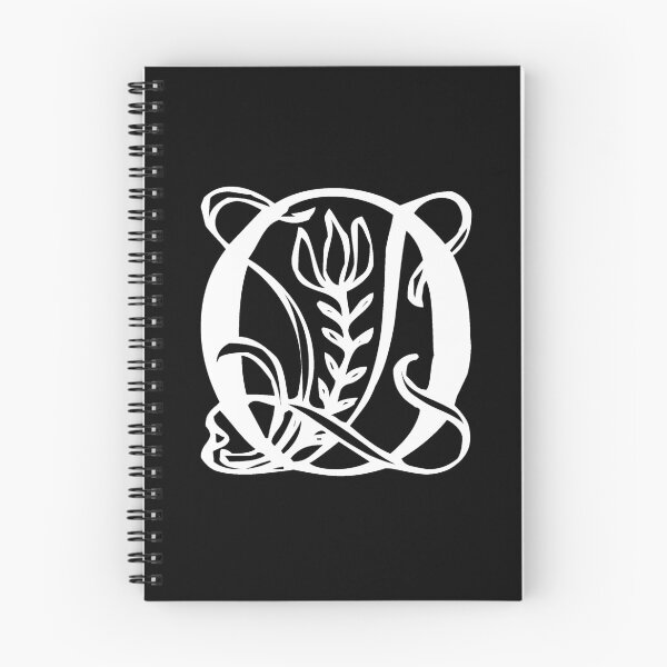 Item preview, Floral letter O designed and sold by DarkArtStudio.