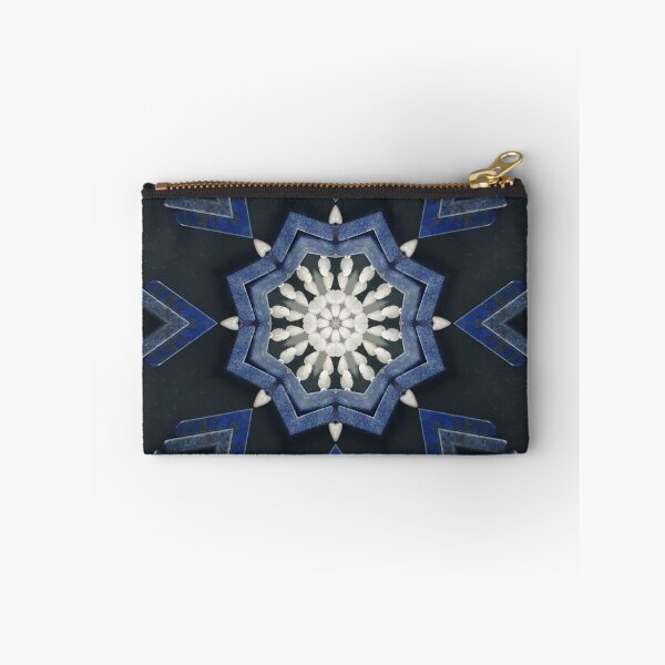 Item preview, Lapis Lazuli, selenite & Moonstone Crystal Geometry  designed and sold by joyousEarth.