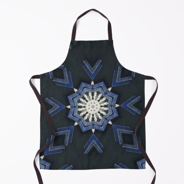 Item preview, Lapis Lazuli, selenite & Moonstone Crystal Geometry designed and sold by joyousEarth.