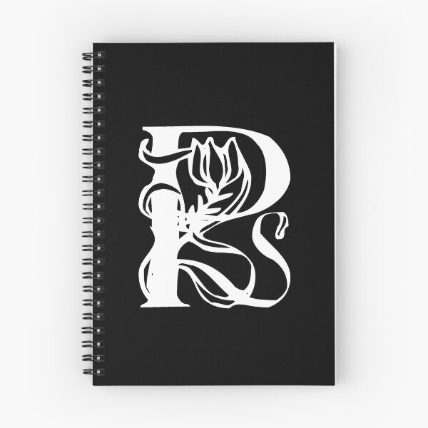 Item preview, Floral letter P designed and sold by DarkArtStudio.