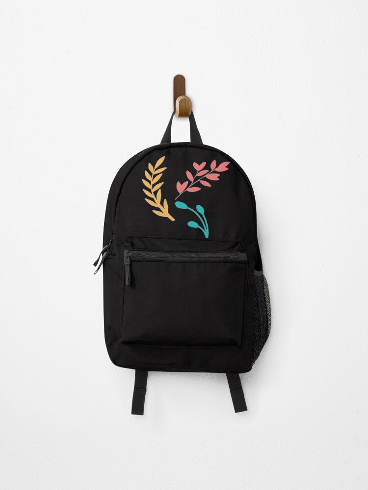 Thumbnail 1 of 3, Backpack, Leaves Pattern designed and sold by Hope-Innovatory.