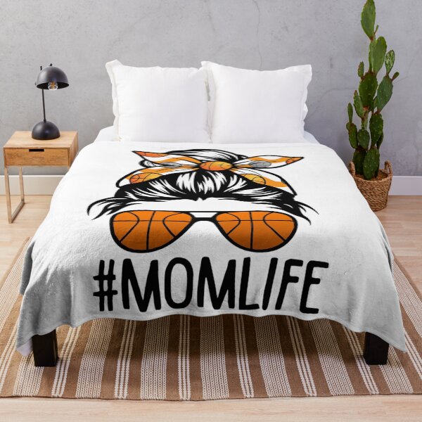 Item preview, Mom Life Basketball Mothers Day Messy Bun designed and sold by BiancaMoss51.
