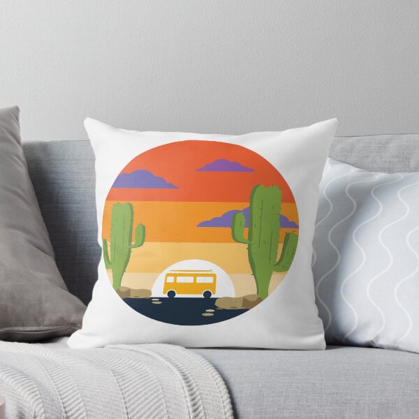 Item preview, retro cactus sunset designed and sold by LeMaya80.