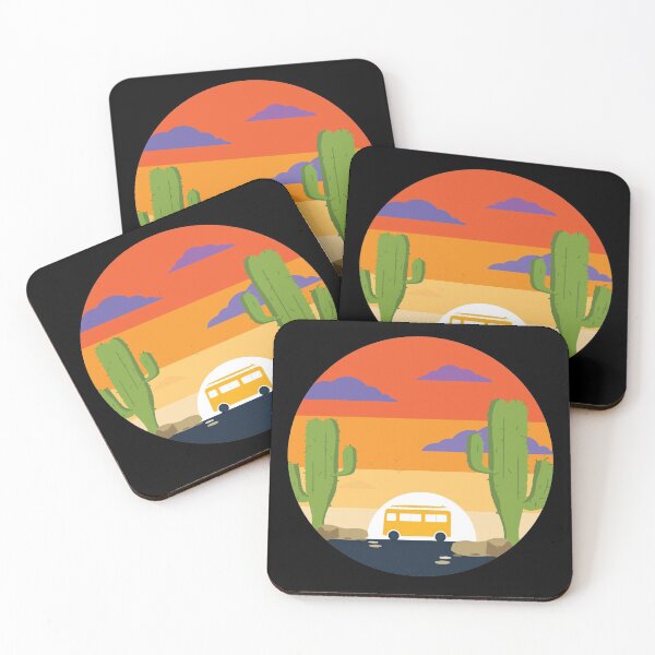 Item preview, retro cactus sunset designed and sold by LeMaya80.
