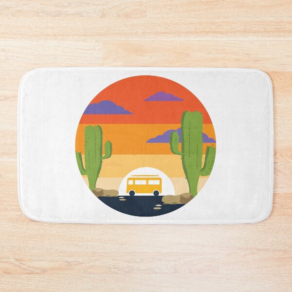 Item preview, retro cactus sunset designed and sold by LeMaya80.