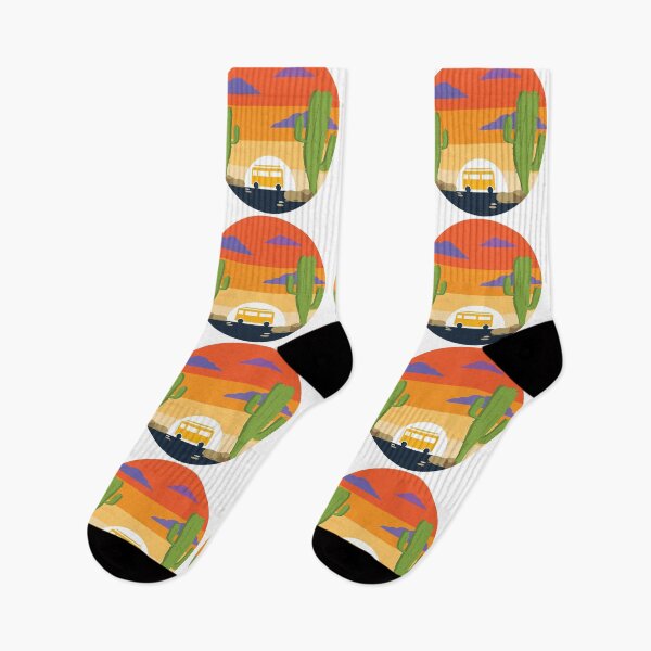 Item preview, retro cactus sunset designed and sold by LeMaya80.