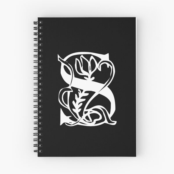 Item preview, Floral letter S designed and sold by DarkArtStudio.