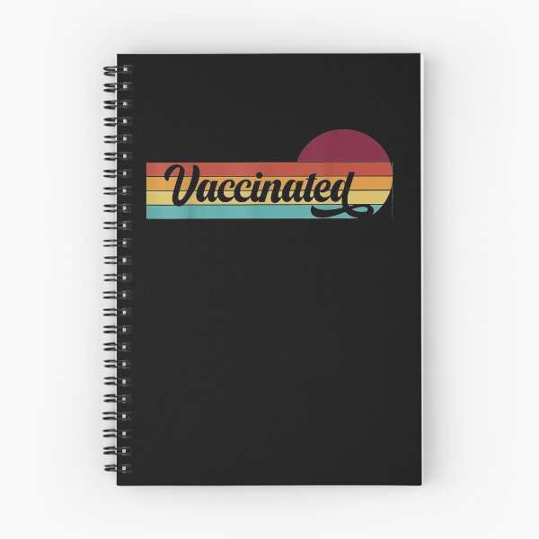 Item preview, Vaccinated Retro Sunset Pro Vaccination Immunization designed and sold by markknotts.