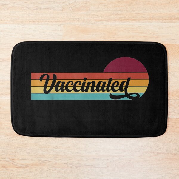 Item preview, Vaccinated Retro Sunset Pro Vaccination Immunization designed and sold by markknotts.