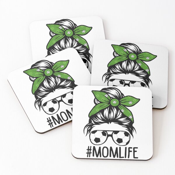 Item preview, Mom Life Football Mothers Day Messy Bun designed and sold by BiancaMoss51.