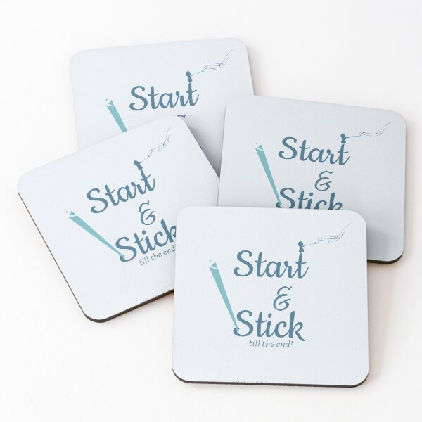 Item preview, Start and Stick till the end designed and sold by Rechronicle.